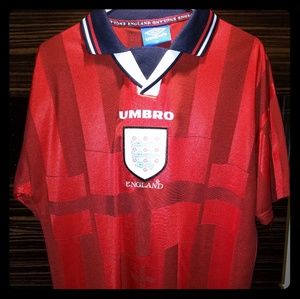 VINTAGE 97/98/99 UmbroEnglandAway Jersey